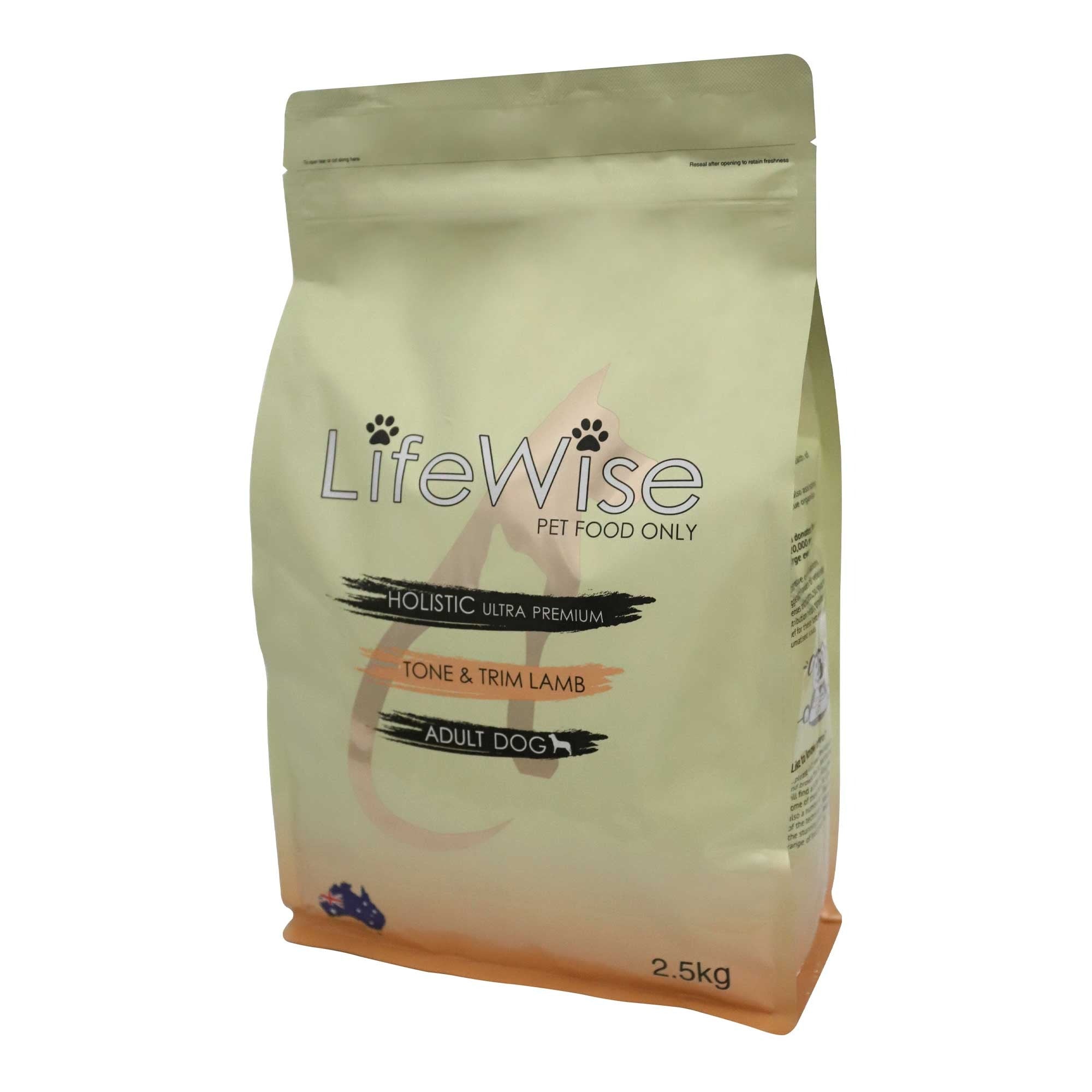 LifeWise Adult Dog Tone & Trim Lamb Oats & Vegetables 2.5kg