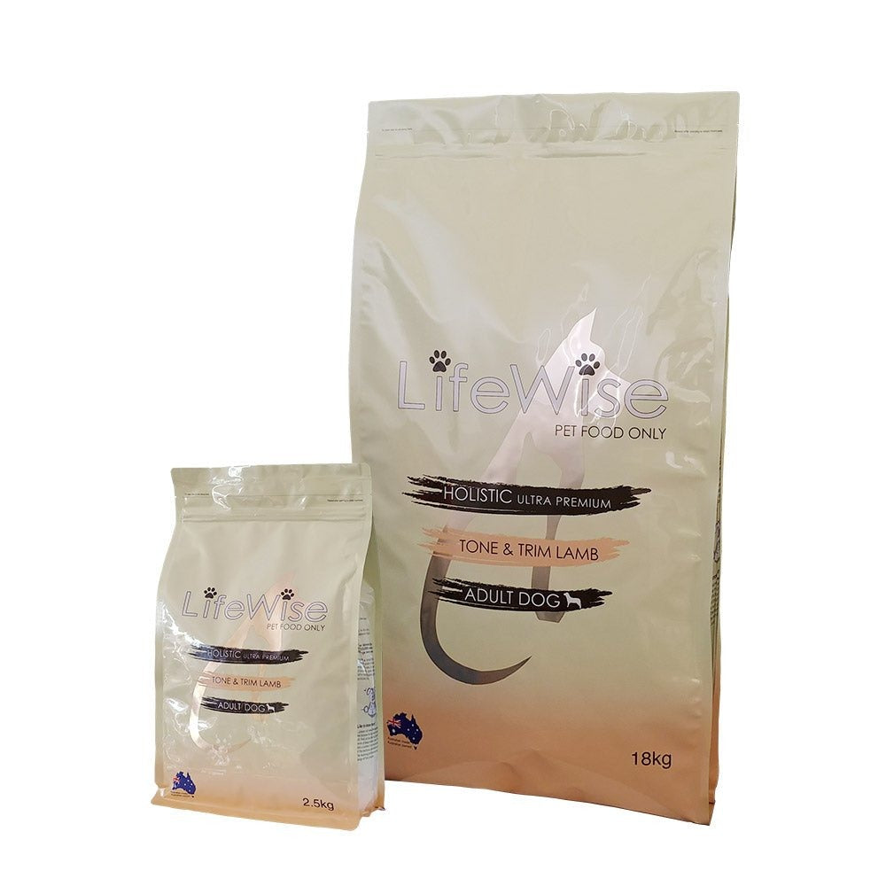 LifeWise Adult Dog Tone & Trim Lamb Oats & Vegetables 18kg