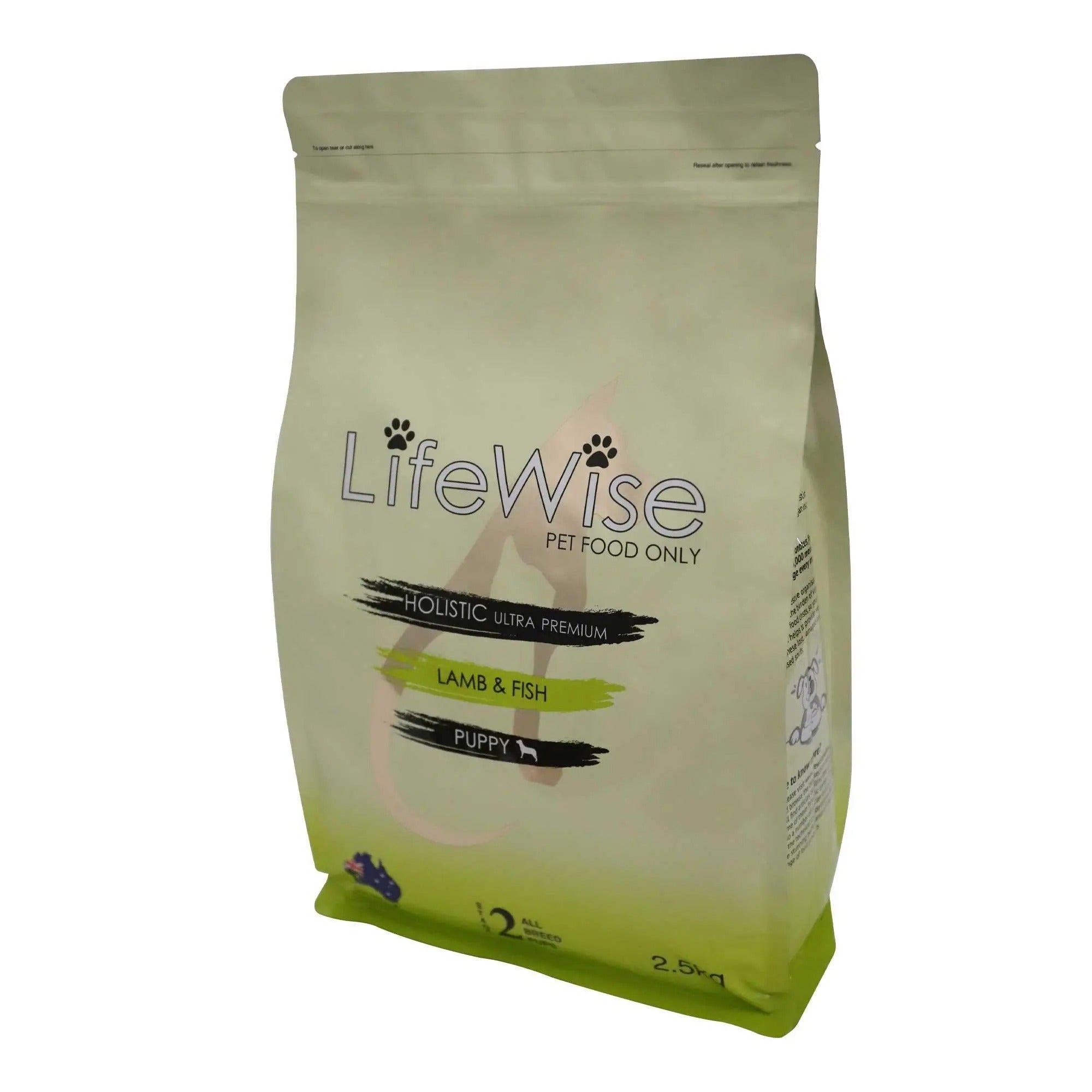 LifeWise Puppy Stage 2 Lamb Fish Rice Oats & Vegetable 2.5kg