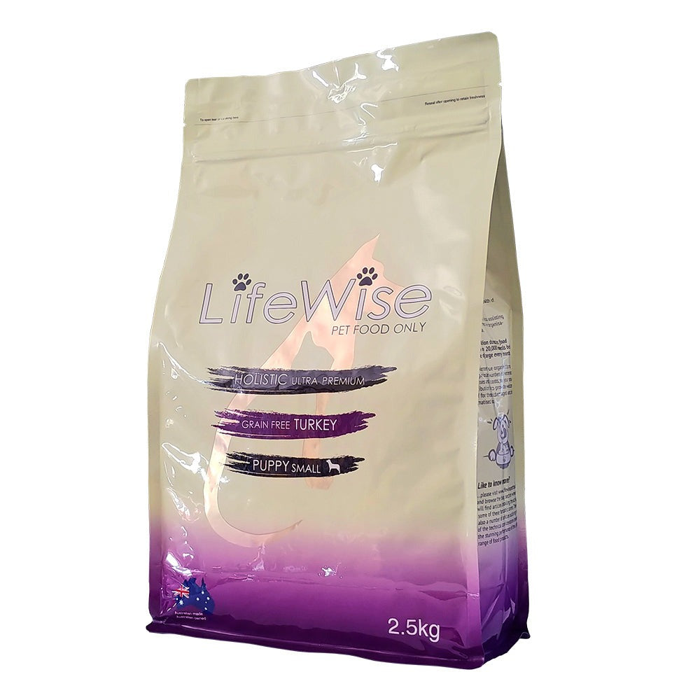 LifeWise Puppy Stage 1 MINI Starter Turkey & Vegetable Grain Free 2.5kg