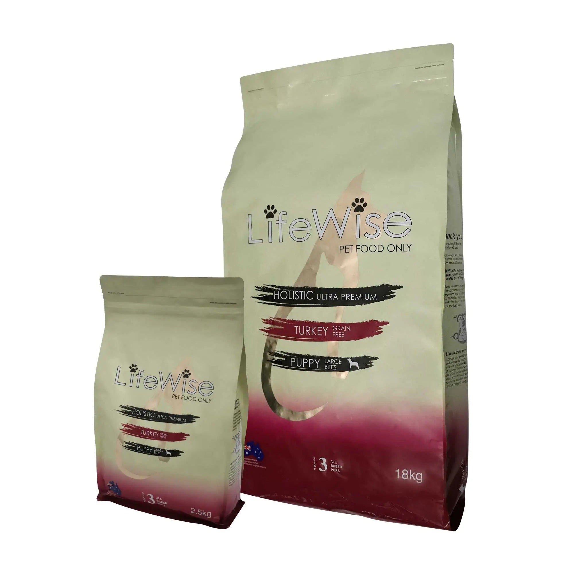 LifeWise Puppy Stage 1 Starter Turkey & Vegetable Grain Free 18kg
