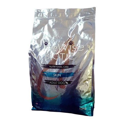 LifeWise Adult Dog BIOTIC Skin - Fish Rice Oats & Veg 13kg