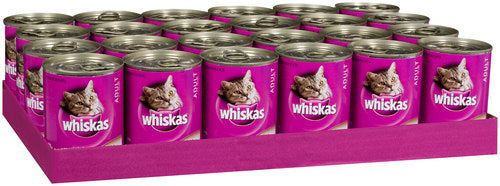 WHISKAS Rural Mixed Pack Carton 24x400g
