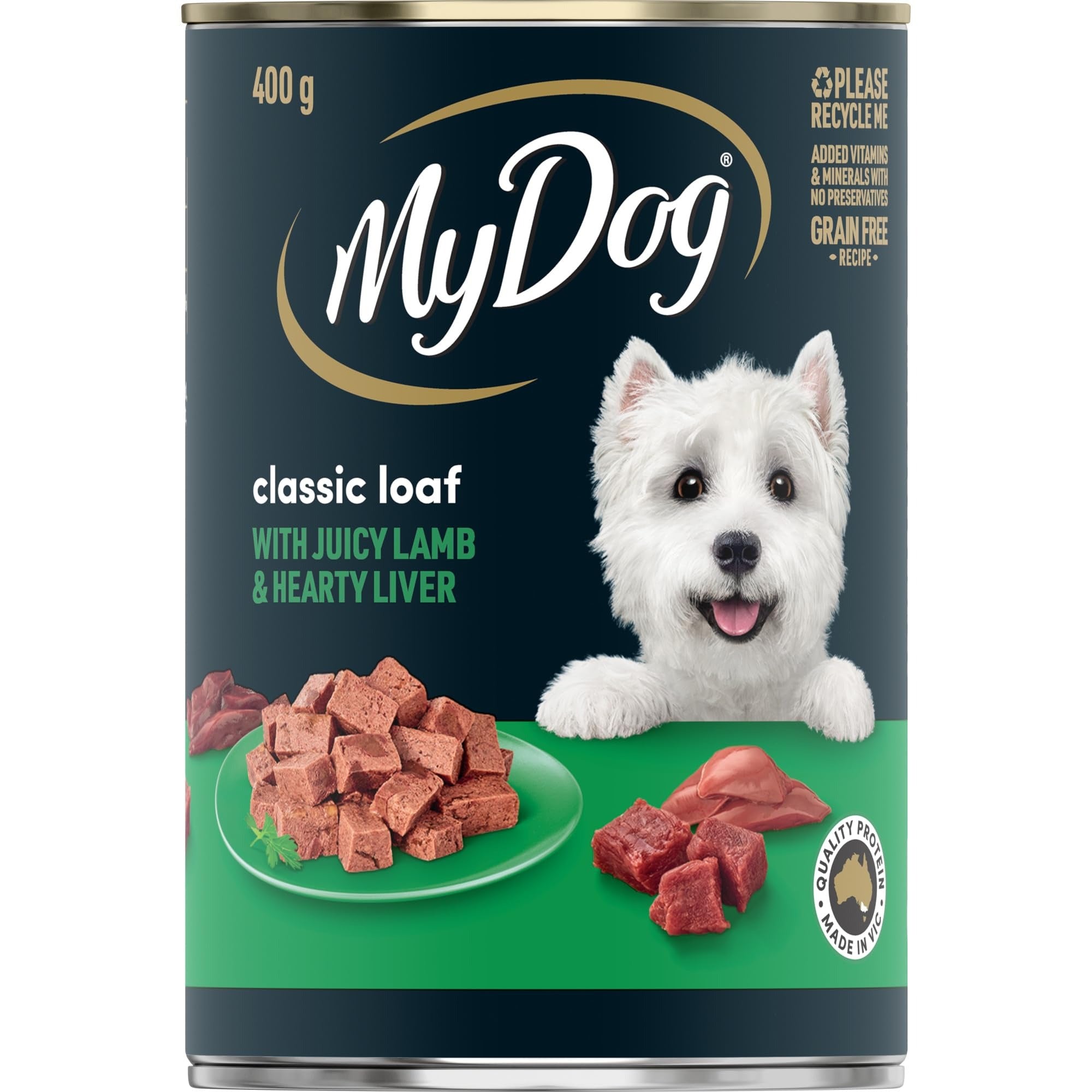MY DOG Country Lamb & Liver 400g (24)**