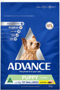 ADVANCE DOG Puppy Rehydratable Small Breed CHICKEN with Rice 8kg