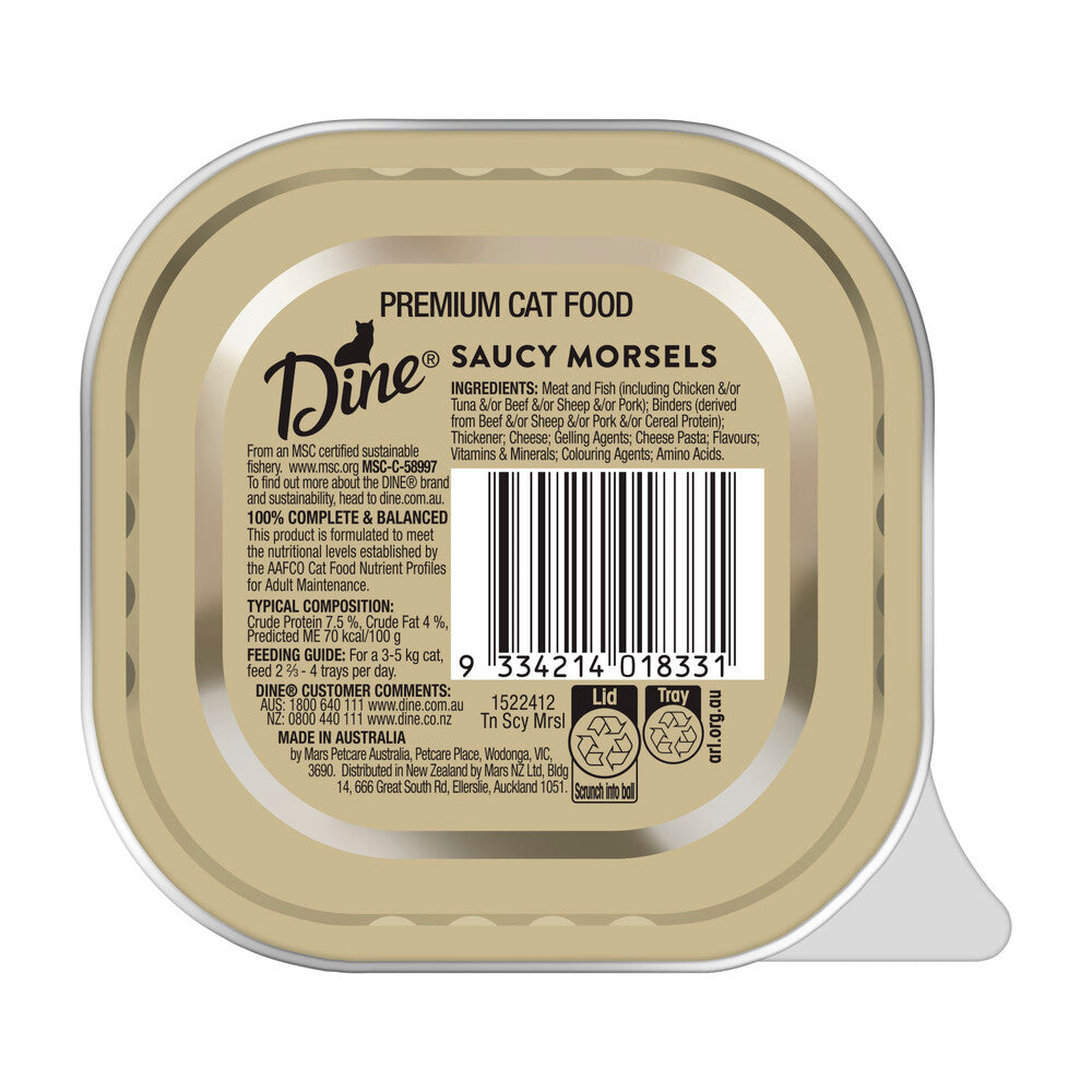 DINE Tuna Mornay with Cheese 85g (14)