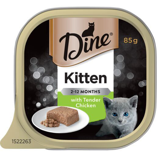 DINE Kitten with Tender Chicken 85g (14)