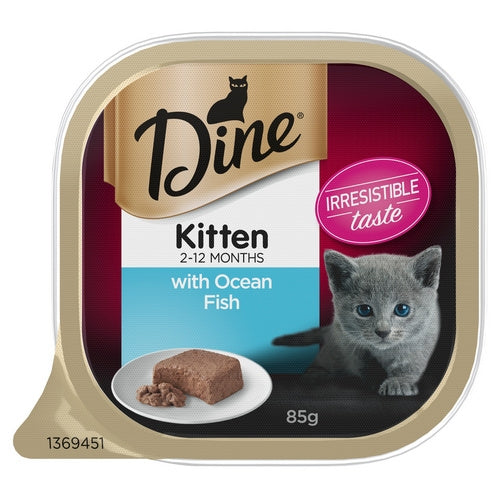 DINE Kitten - Steamed Ocean Fish 85g (14) (10202981)