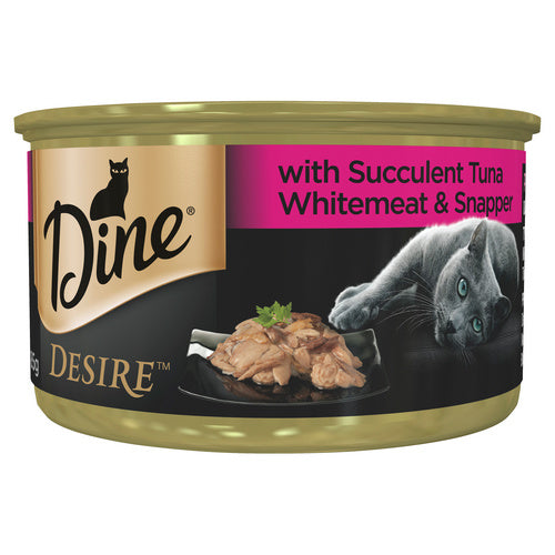 DINE DESIRE Tuna Whitemeat & Snapper 85g (24)
