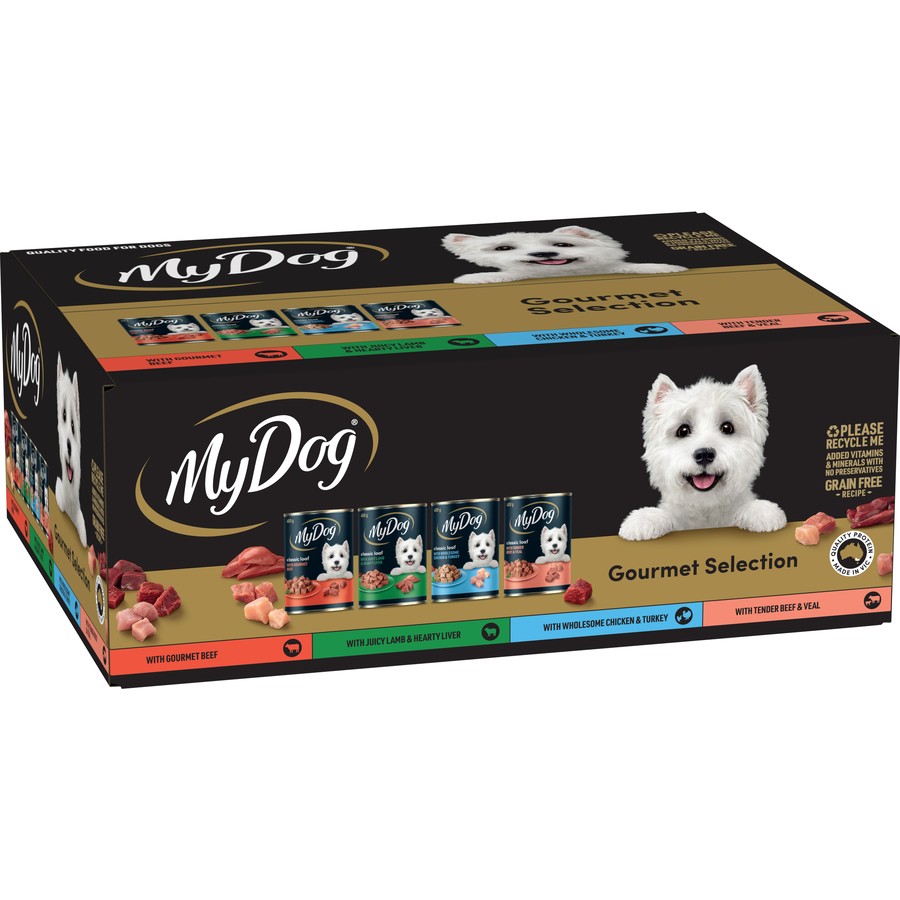 MY DOG Gourmet Selection Carton 12x400g (10218371)