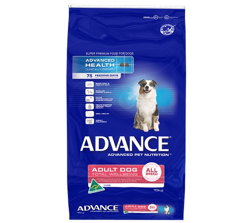 ADVANCE DOG Adult Medium Breed LAMB with Rice 15kg