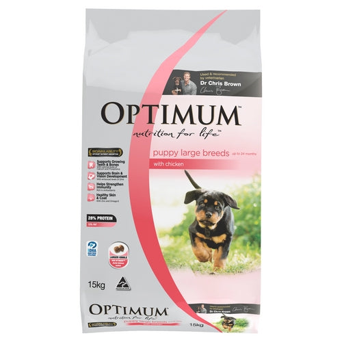OPTIMUM DOG Puppy Large Breed Chicken 15kg