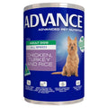 ADVANCE DOG Adult Chicken Turkey and rice 410g (12) (10105871)