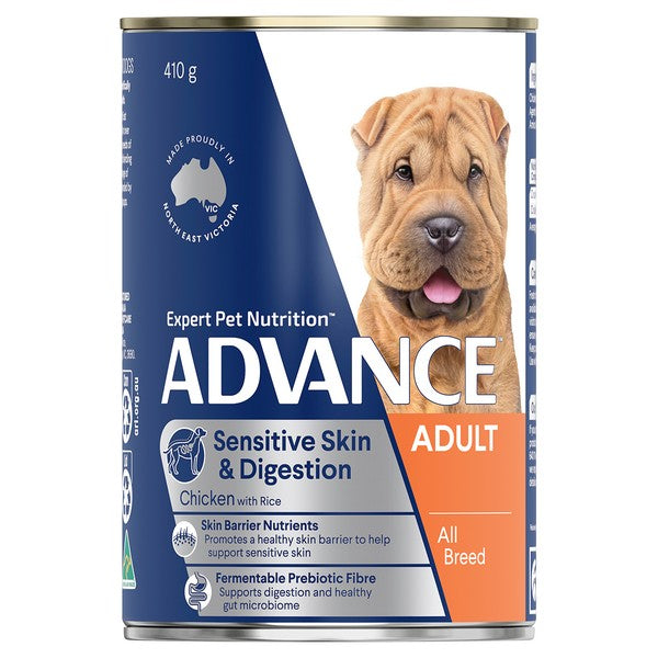 ADVANCE DOG Adult Sensitive 410g (12) (10105872)