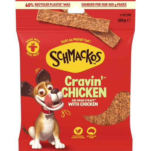 SCHMACKOS STRAPZ Chicken 500g