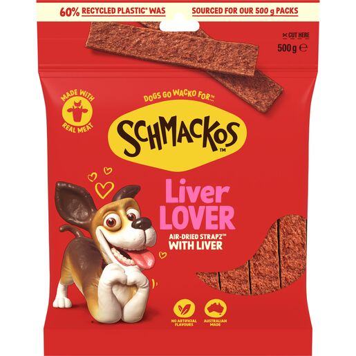 SCHMACKOS STRAPZ Liver 500g