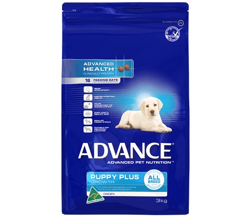 ADVANCE DOG Puppy Medium Breed CHICKEN with Rice 3kg