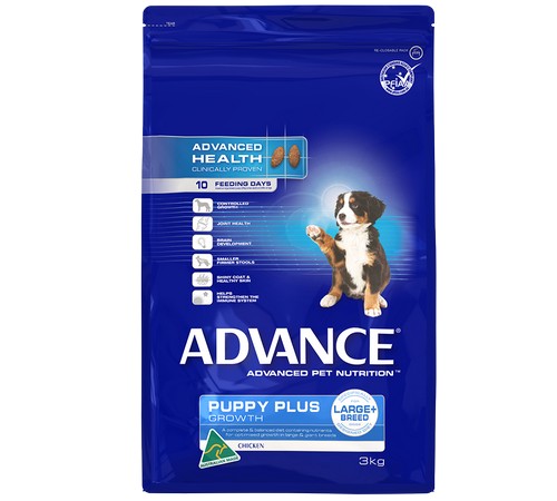 ADVANCE DOG Puppy LARGE BREED CHICKEN with Rice 3kg