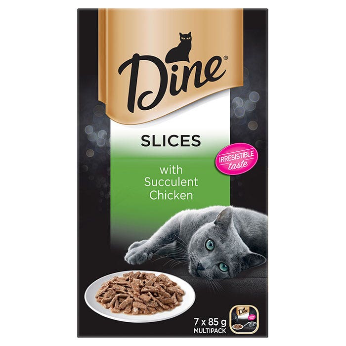 DINE Succulent Chicken Slices 7x85g (6)
