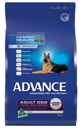 ADVANCE DOG Adult Large Breed TURKEY with Rice 15kg
