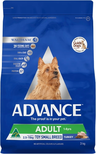 ADVANCE Dog Adult Small Breed TURKEY with Rice 3kg