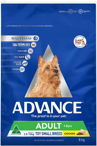 ADVANCE Dog Adult Small Breed CHICKEN with Rice 8kg