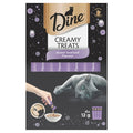 DINE Creamy Treats Mixed Seafood Flavour 4x12g Pouches (8) (10182493)