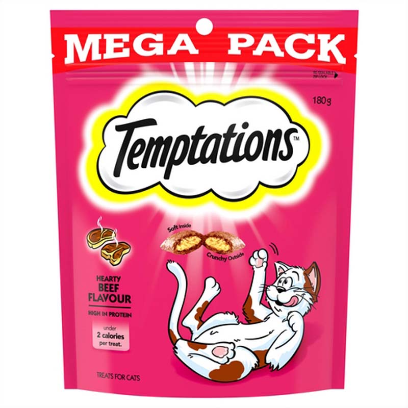 TEMPTATIONS Hearty Beef 180g