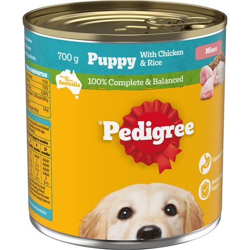 PEDIGREE Puppy Chicken & Rice Grab A Slab 12x700g