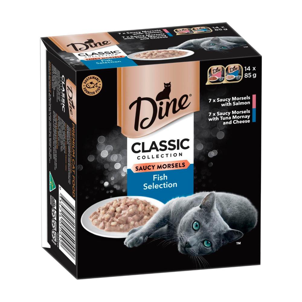 DINE Mixed Fish Selection MVMS Carton 14 x 85g