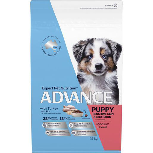 ADVANCE Dog Terrier Medium Breed TURKEY 13kg