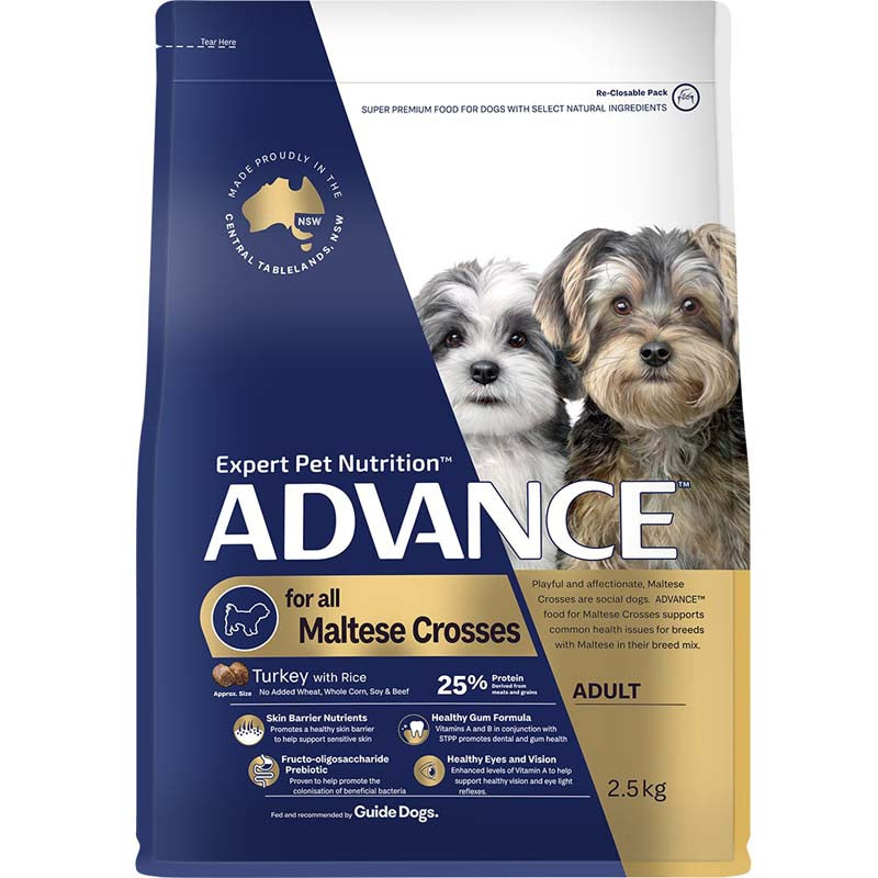 ADVANCE DOG Adult Maltese Cross 2.5kg