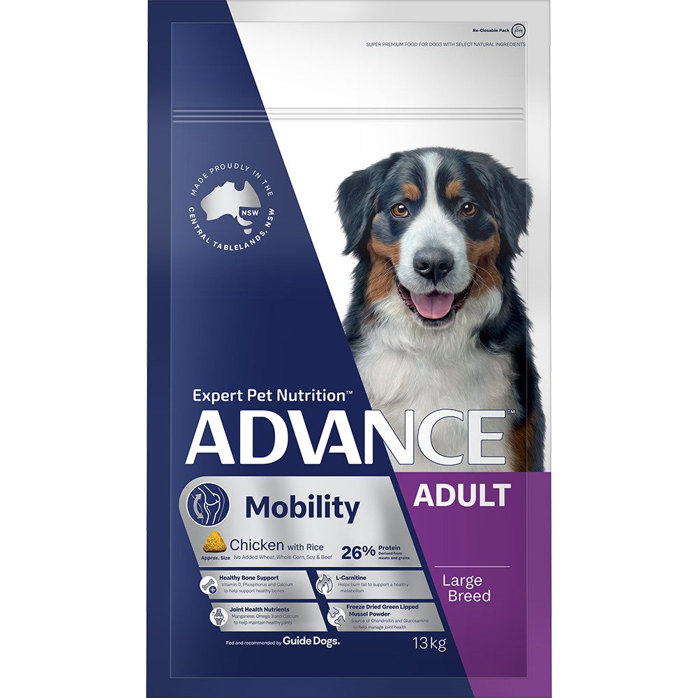 ADVANCE DOG Adult Mobilty Large Breed 13kg