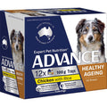 ADVANCE DOG Adult Single Serve Healthy Aging Chicken with Rice 100g (12)