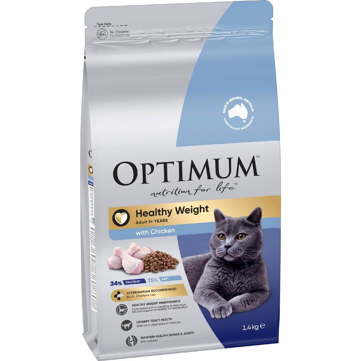 OPTIMUM CAT Healthy Weight Chicken 1.4kg