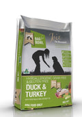 Meals For Mutts Dog Duck & Turkey Grain Free Gluten Free 9Kg GREEN