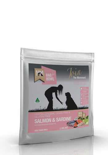 Meals For Mutts Dog Salmon & Sardine Grain Free Gluten Free 2.5Kg PINK