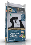 Meals For Mutts Dog Large Kibble Salmon & Sardine Gluten Free 20Kg DARK BLUE