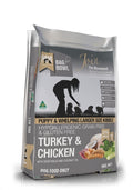 Meals For Mutts Dog Puppy Large Kibble Turkey & Chicken Grain Free Gluten Free 9