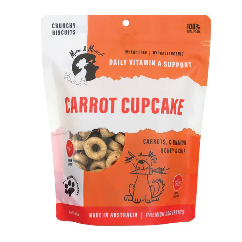 MIMI & MUNCH Carrot Cupcake Treats 180g