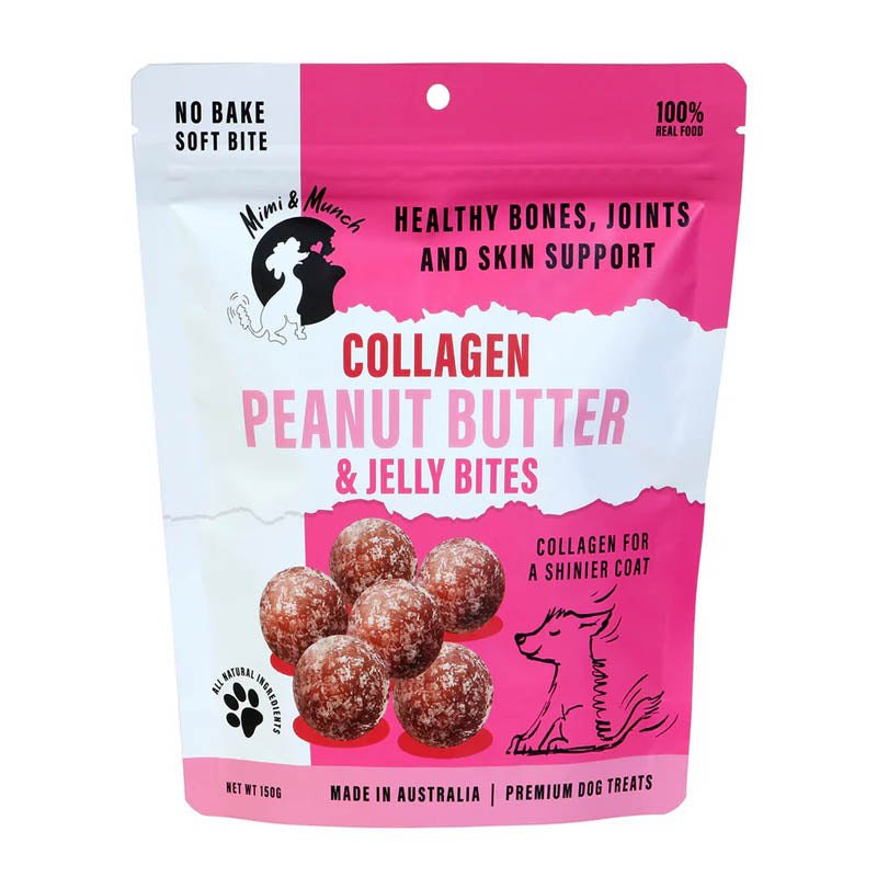 MIMI & MUNCH Collagen Peanut Butter & Jelly Bites 150g