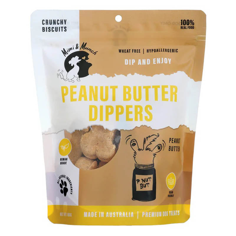 MIMI & MUNCH Peanut Butter Dippers 180g