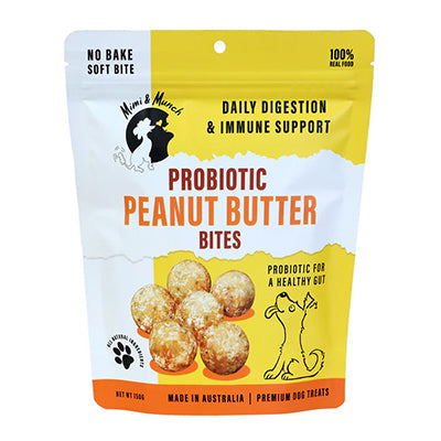 MIMI & MUNCH Probiotic Peanut Butter Bites 150g