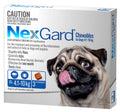 Nexgard Dog Chewable 4.1 - 10kg 3'S (Blue)