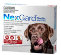 Nexgard Dog Chewables 25.1 - 50kg 3's (Red)