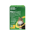 NexGard SPECTRA Spot-On for Cats 2.5 - 7.5kg 6 pack ORANGE