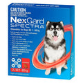 Nexgard Dog Spectra Chewables 30.1-60kg 3 pack (Red)