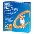 Nexgard Dog Spectra Chewables 2-3.5kg 6 pack (Orange)