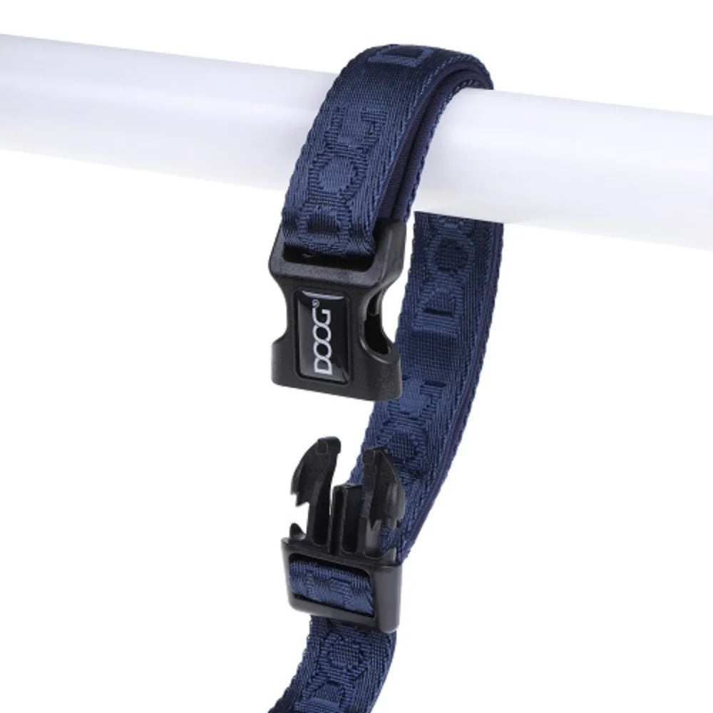 DOOG Neosport Neoprene Dog Leash NAVY - 'Clip It' Extra Large
