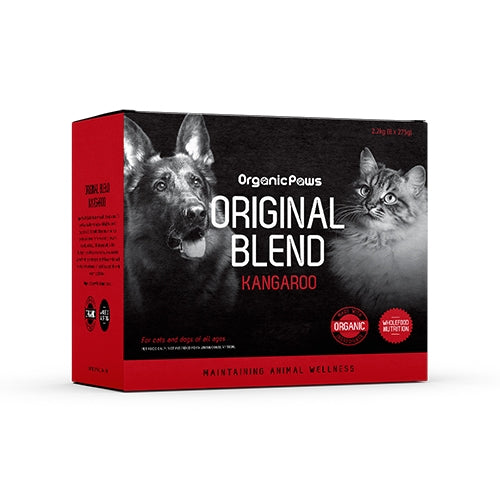 Organic Paws FROZEN Original Blend - Kangaroo 2.2kg RED (6)